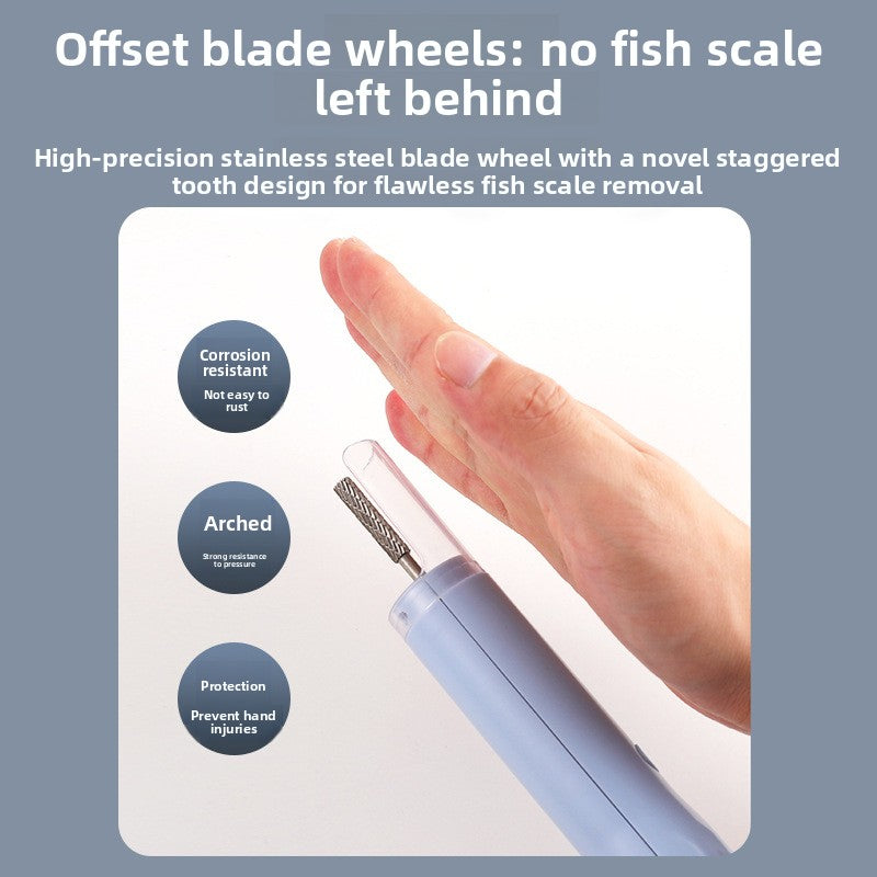 Écailleur à Poisson Électrique – Rapide, Propre & Sans Effort