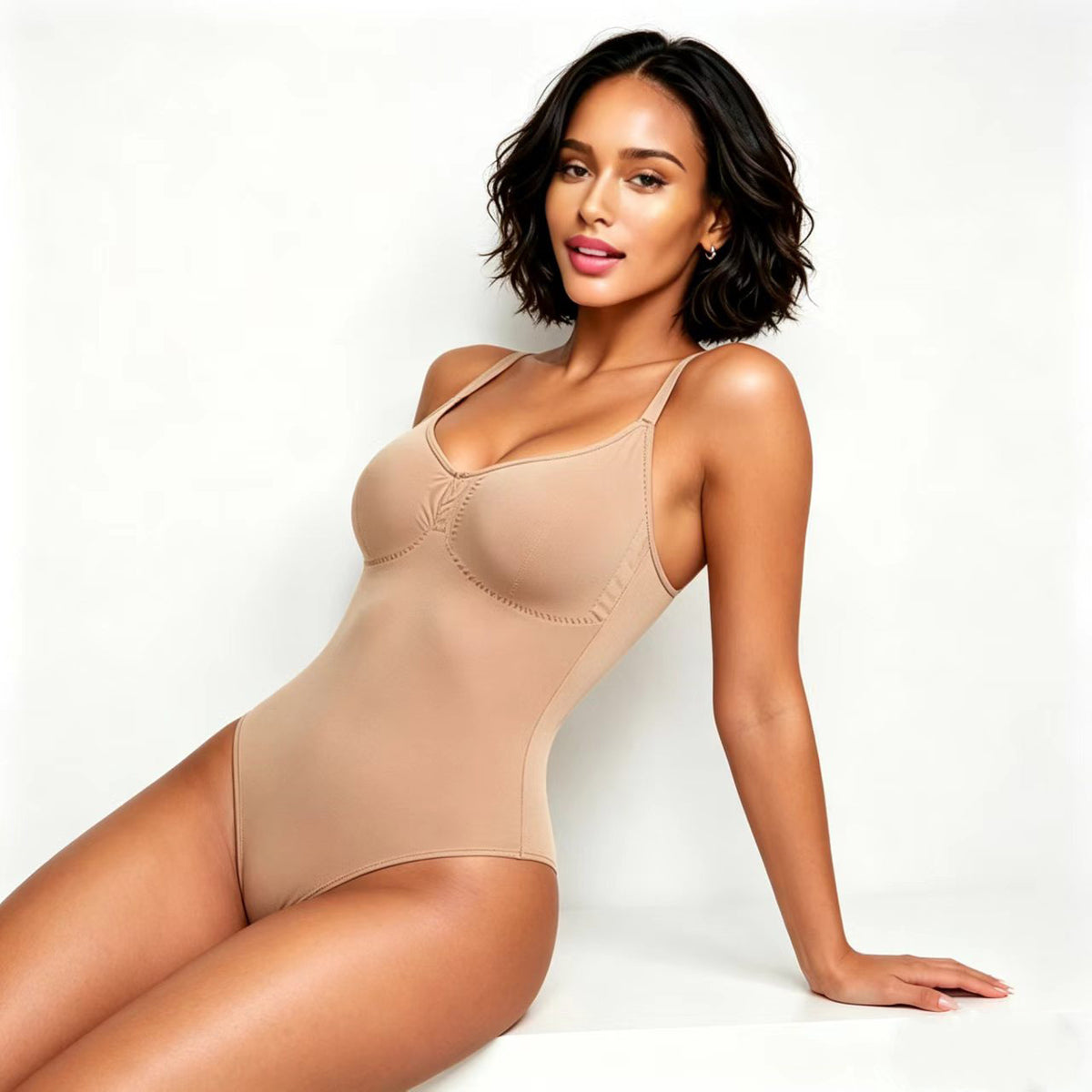 Body Gainant Sculptant Sans Coutures Effet Ventre Plat Instantané