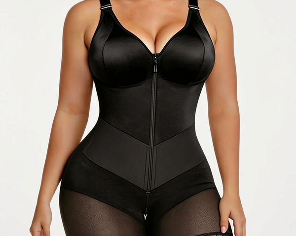 Gaine Sculptante Intégrale Compression 360° – Ventre Plat & Fessier Galbé