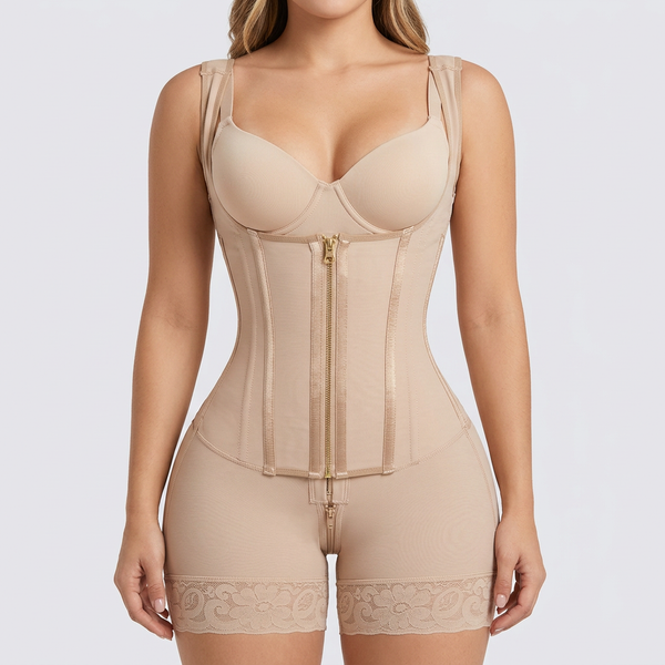 Gaine Sculptante Intégrale 360° – Taille Fine, Ventre Plat & Effet Push-Up