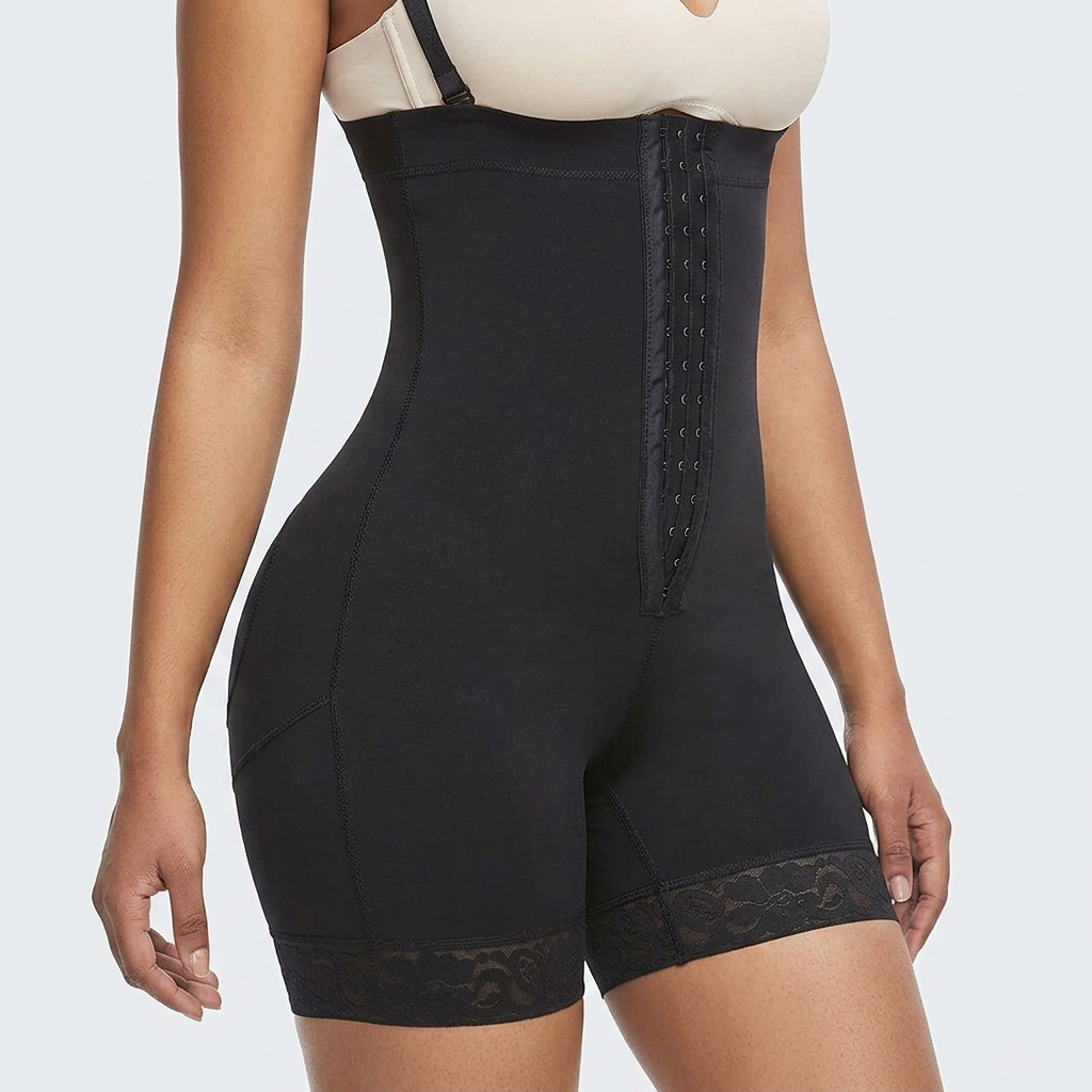 Gaine Sculptante Taille Haute – Compression 360° & Silhouette Sculptée