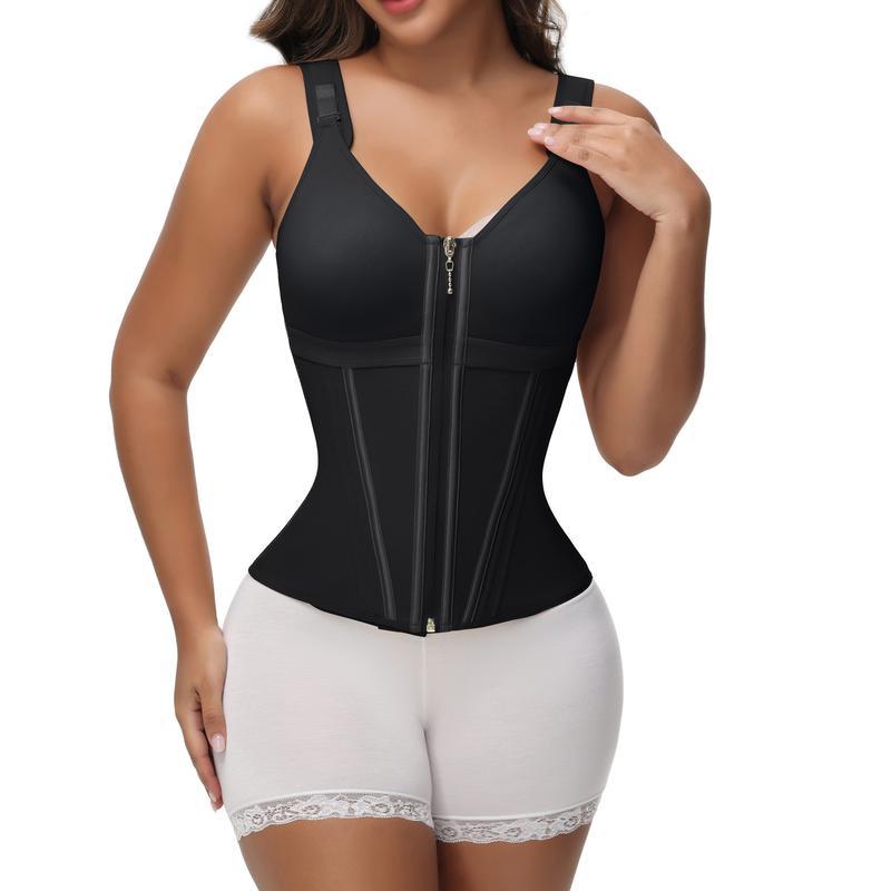 Gaine Corset gainant zip frontal – Taille sculptée & maintien professionnel