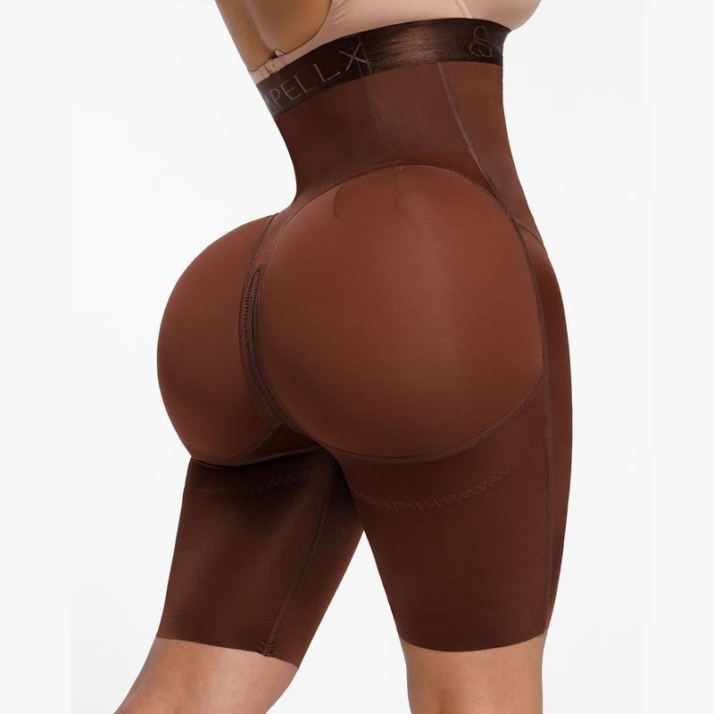 Short Gainant Taille Haute Sculptant Effet Ventre Plat