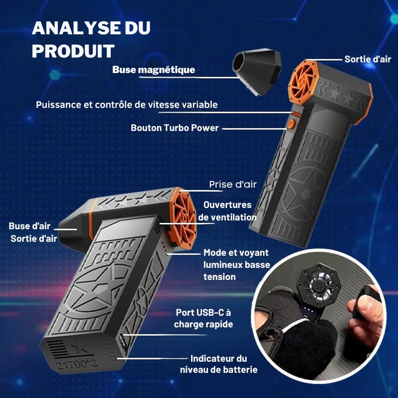Frost Blazer | 💥 70 % de réduction pour Noël en avance ⏳Souffleuse à neige thermique 5000 W