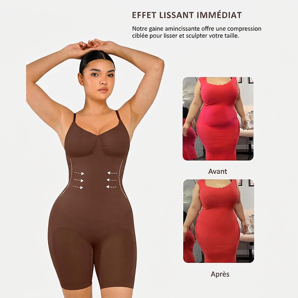 Body Gainant Sans Coutures – Ventre Plat & Fessier Galbé
