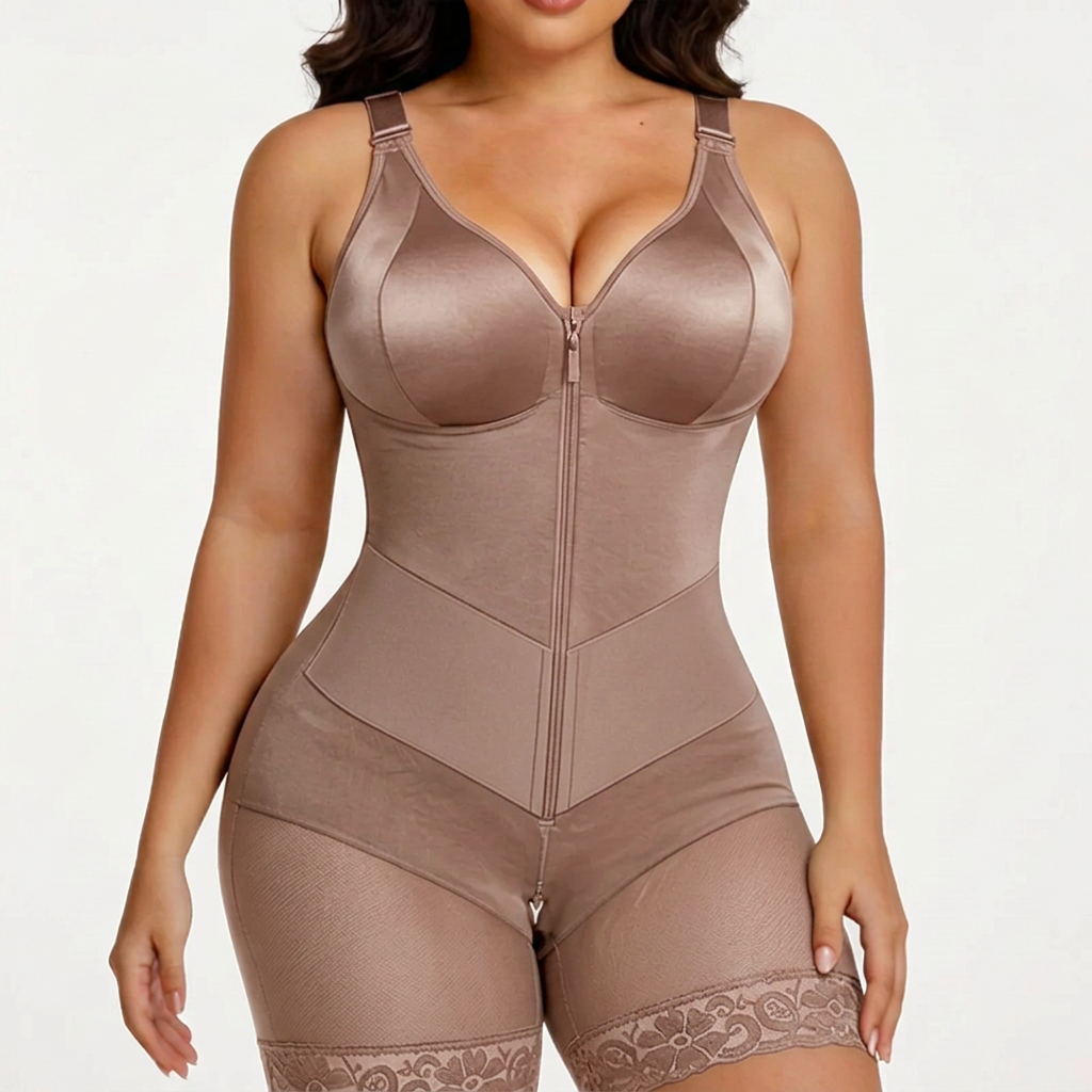 Gaine Sculptante Intégrale Compression 360° – Ventre Plat & Fessier Galbé