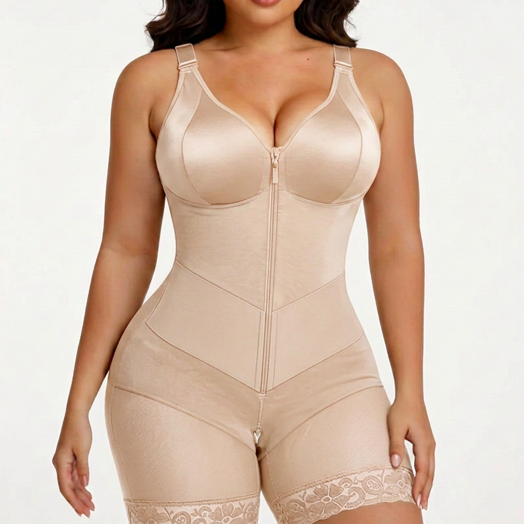 Gaine Sculptante Intégrale Compression 360° – Ventre Plat & Fessier Galbé