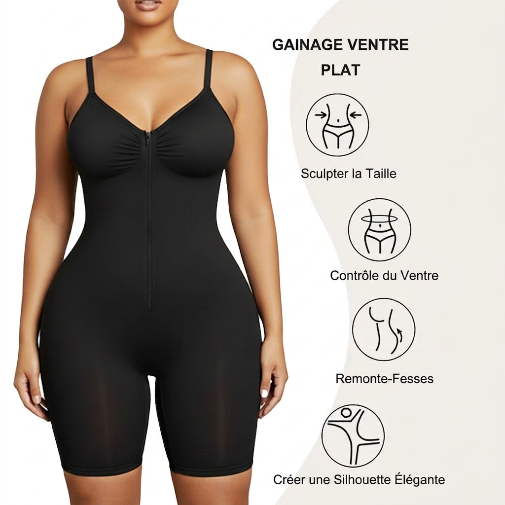 Combinaison Gainante Compression Intense Effet Sablier Immédiat