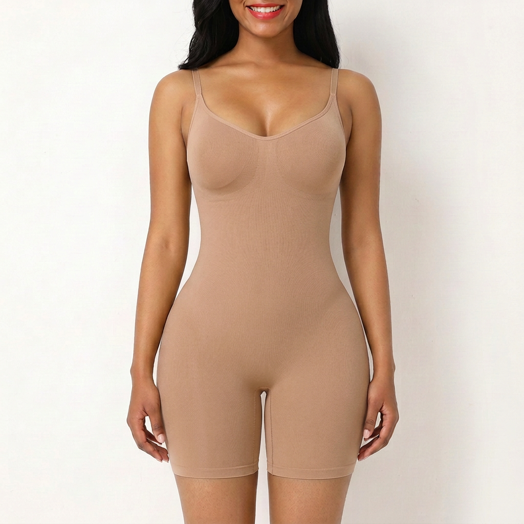 Body Gainant Sans Coutures – Silhouette Sculptée & Effet Seconde Peau