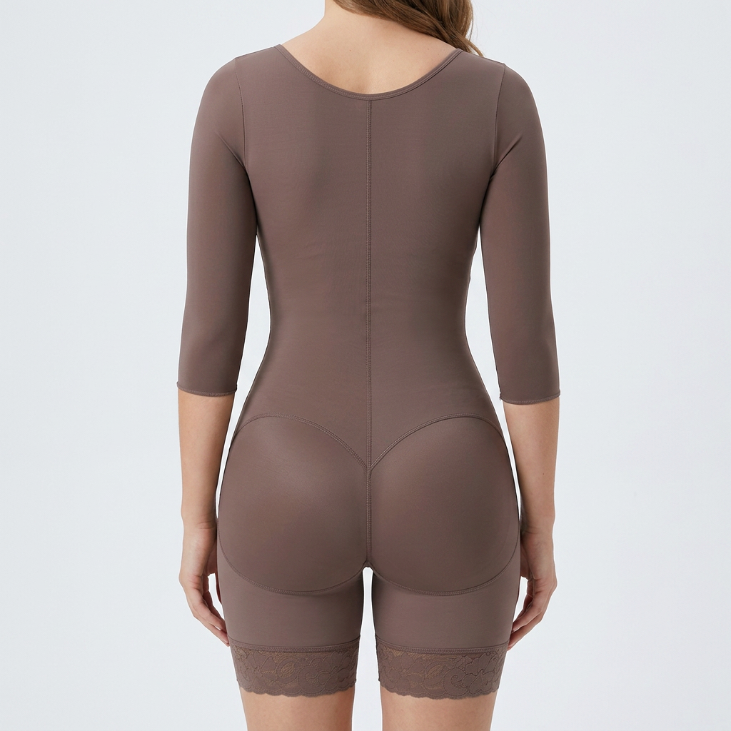Gaine Sculptante Intégrale Mi-Cuisse – Taille Affinée & Fessier Galbé
