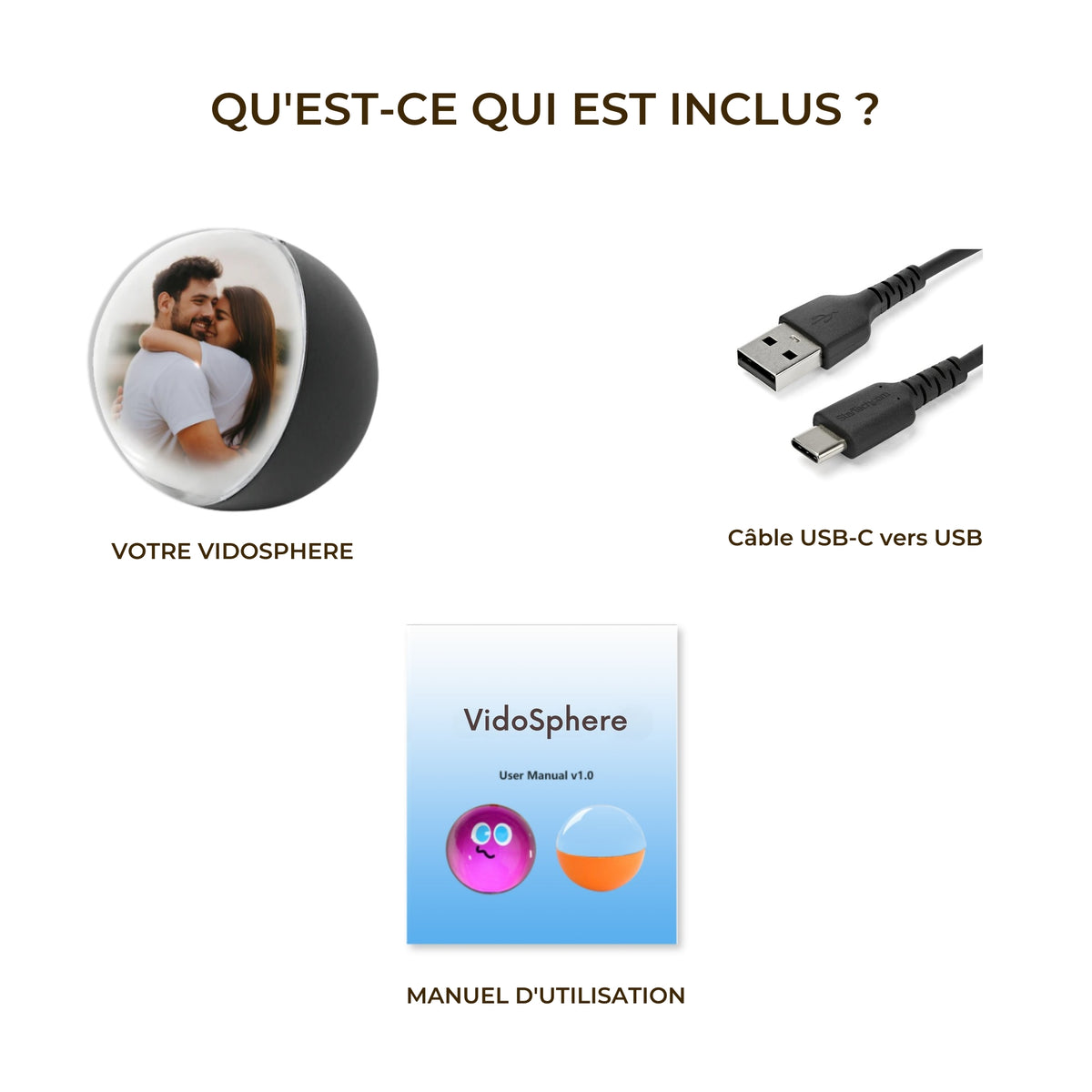 Vido Sphere™ - Sphère vidéo magique
