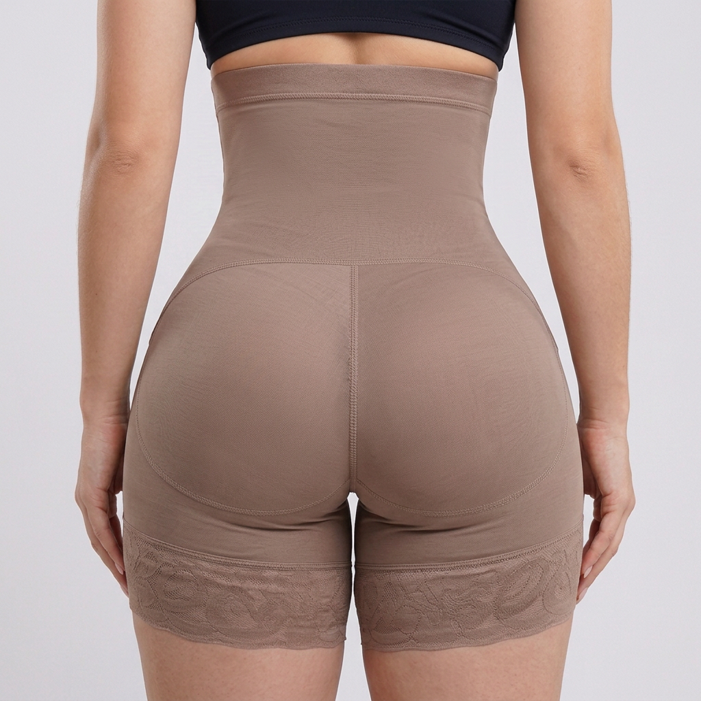 Gaine Sculptante Taille Haute Compression 360° – Taille Fine & Fessier Galbé