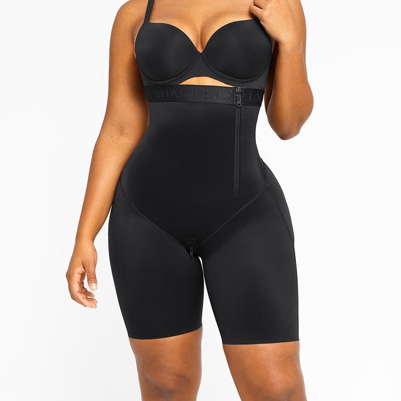 Short Gainant Taille Haute Sculptant Effet Ventre Plat