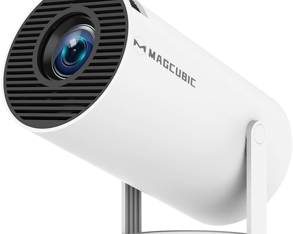 Vidéoprojecteur HY300 Pro 4K – Projecteur Portable HD avec Partage d’Écran Wi-Fi