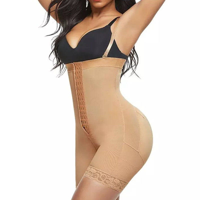 Combinaison Gainante Taille Haute Compression Forte Effet Sablier