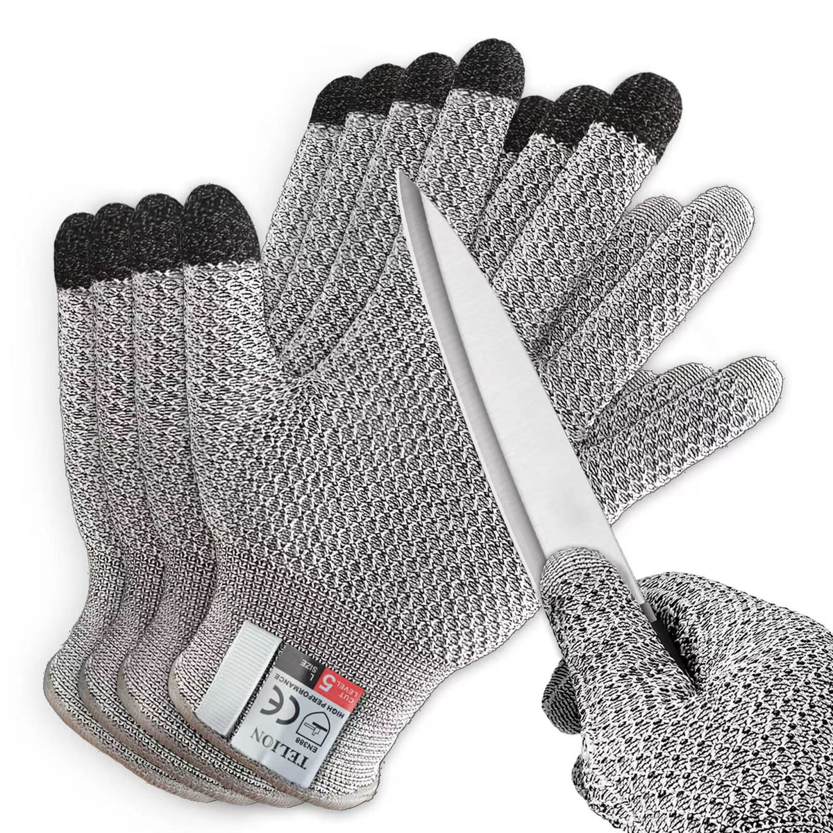 Gants Anti-Coupure Niveau 5 – Sécurité Professionnelle en Cuisine