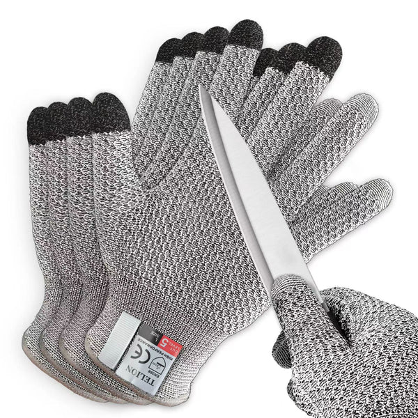 Gants Anti-Coupure Niveau 5 – Sécurité Professionnelle en Cuisine