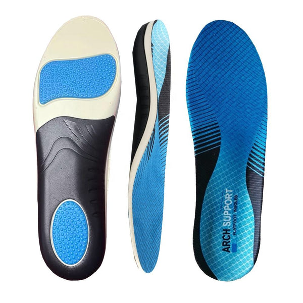 Semelles Orthopédiques Anti-Douleur 4D – Soulage Pieds, Dos & Genoux