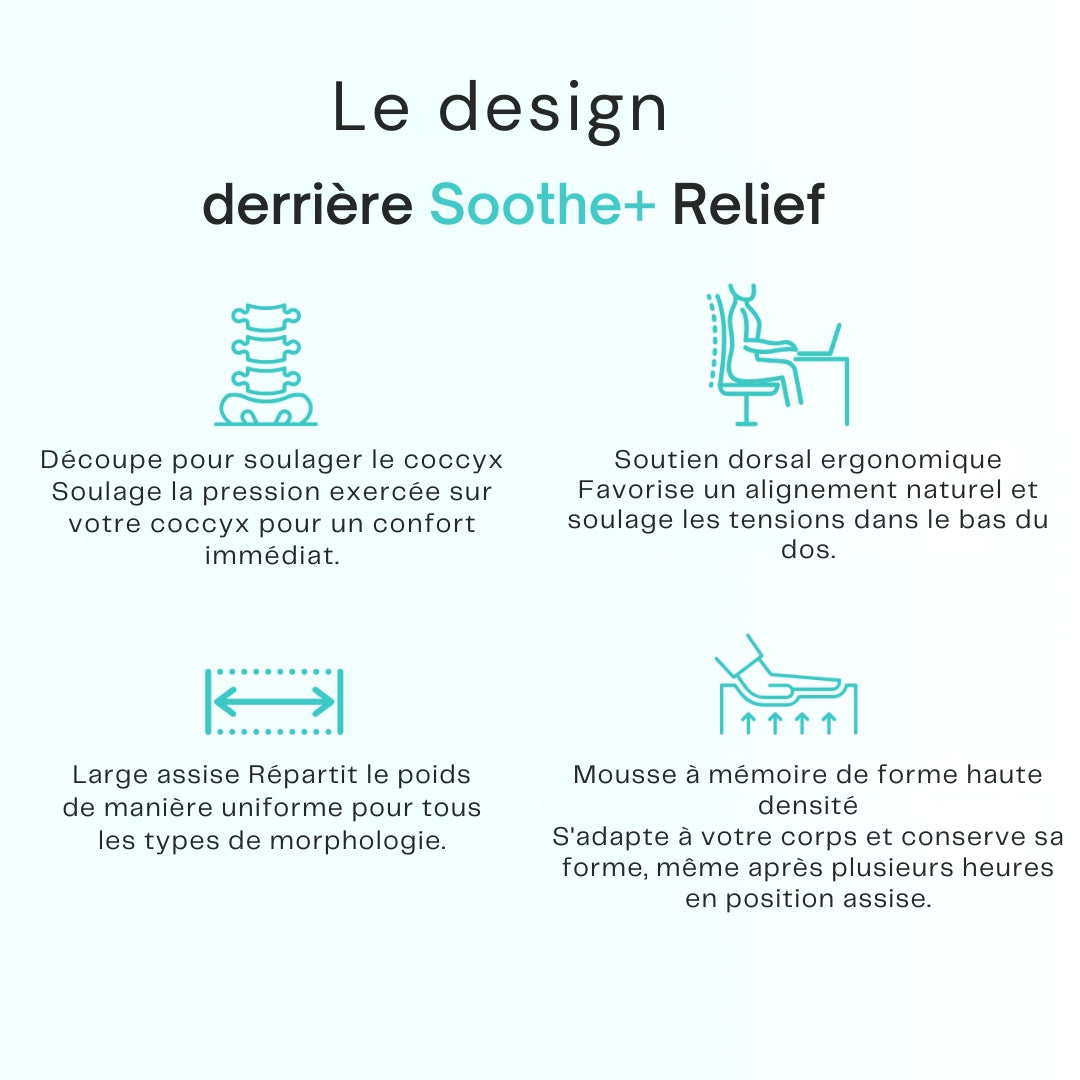 Soothe+ | Coussin de siège