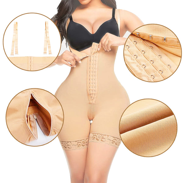 Gaine Sculptante Premium Taille Haute – Haute Compression, Ventre Plat & Effet Sablier