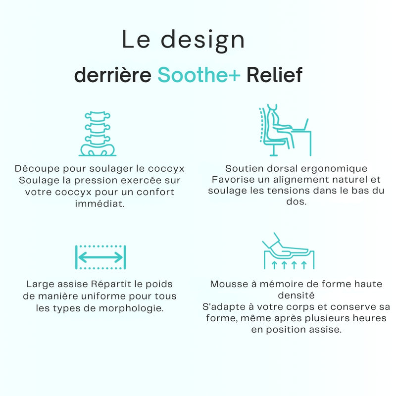 Soothe+ | Coussin de siège