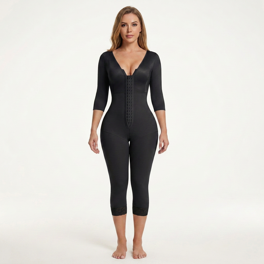Gaine Sculptante Intégrale – Ventre Plat, Taille Affinée & Fessier Galbé