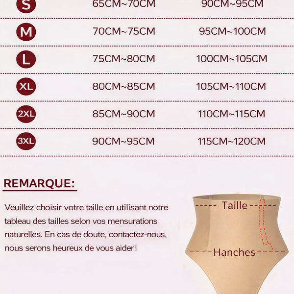 Body Gainant Bustier String Effet Ventre Plat & Silhouette Sculptée