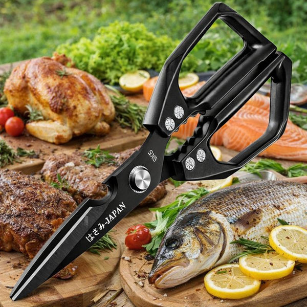 Ciseaux de Cuisine Japonais – Ultra Tranchants & Multifonctions
