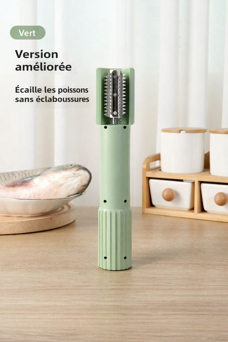 Écailleur à Poisson Électrique – Rapide, Propre & Sans Effort