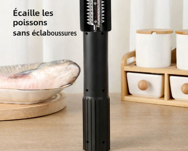 Écailleur à Poisson Électrique – Rapide, Propre & Sans Effort