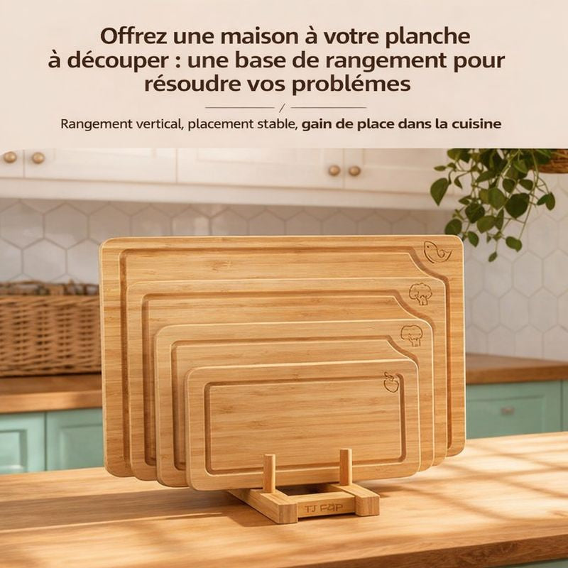 Ensemble de Planches à Découper en Bambou – Organisation, Hygiène & Élégance