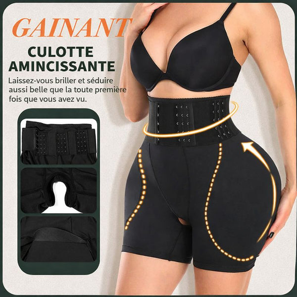 Culotte Gaine Sculptante Taille Haute Ajustable – Silhouette Redessinée Instantanément
