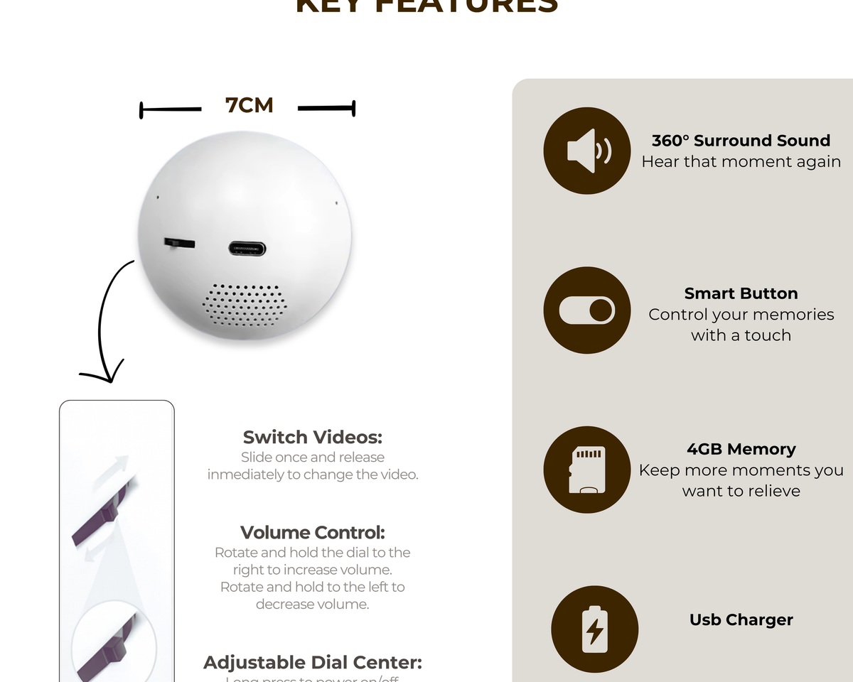 Vido Sphere™ - Sphère vidéo magique