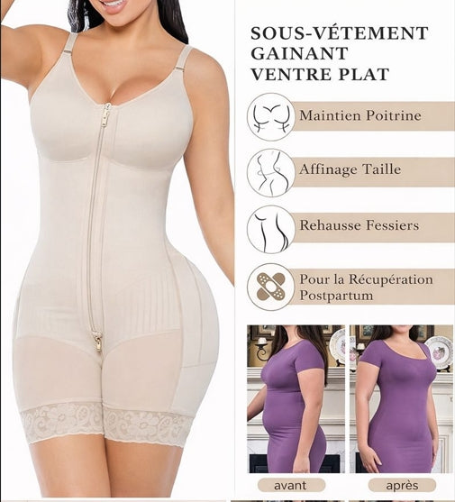 Gaine Amincissante Compression / Maintien Poitrine & Silhouette Affinée