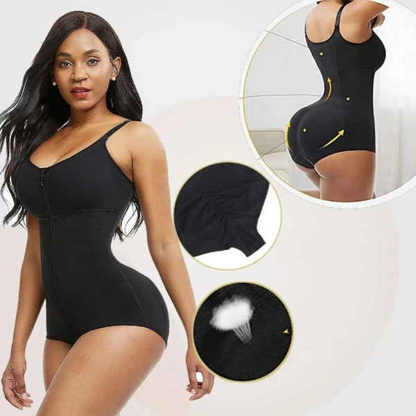 Body Gainant Haute Compression Premium Taille Fine & Effet Push-Up