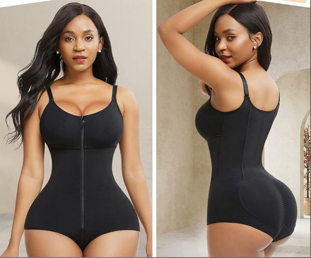 Body Gainant Haute Compression Premium Taille Fine & Effet Push-Up