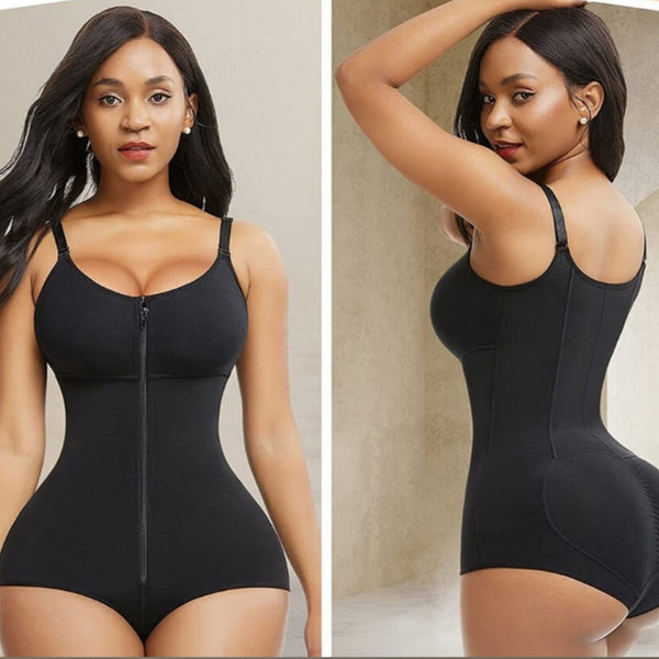 Body Gainant Haute Compression Premium Taille Fine & Effet Push-Up