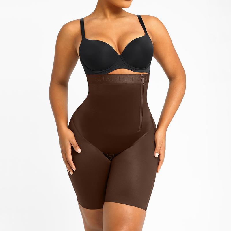 Short Gainant Taille Haute Sculptant Effet Ventre Plat