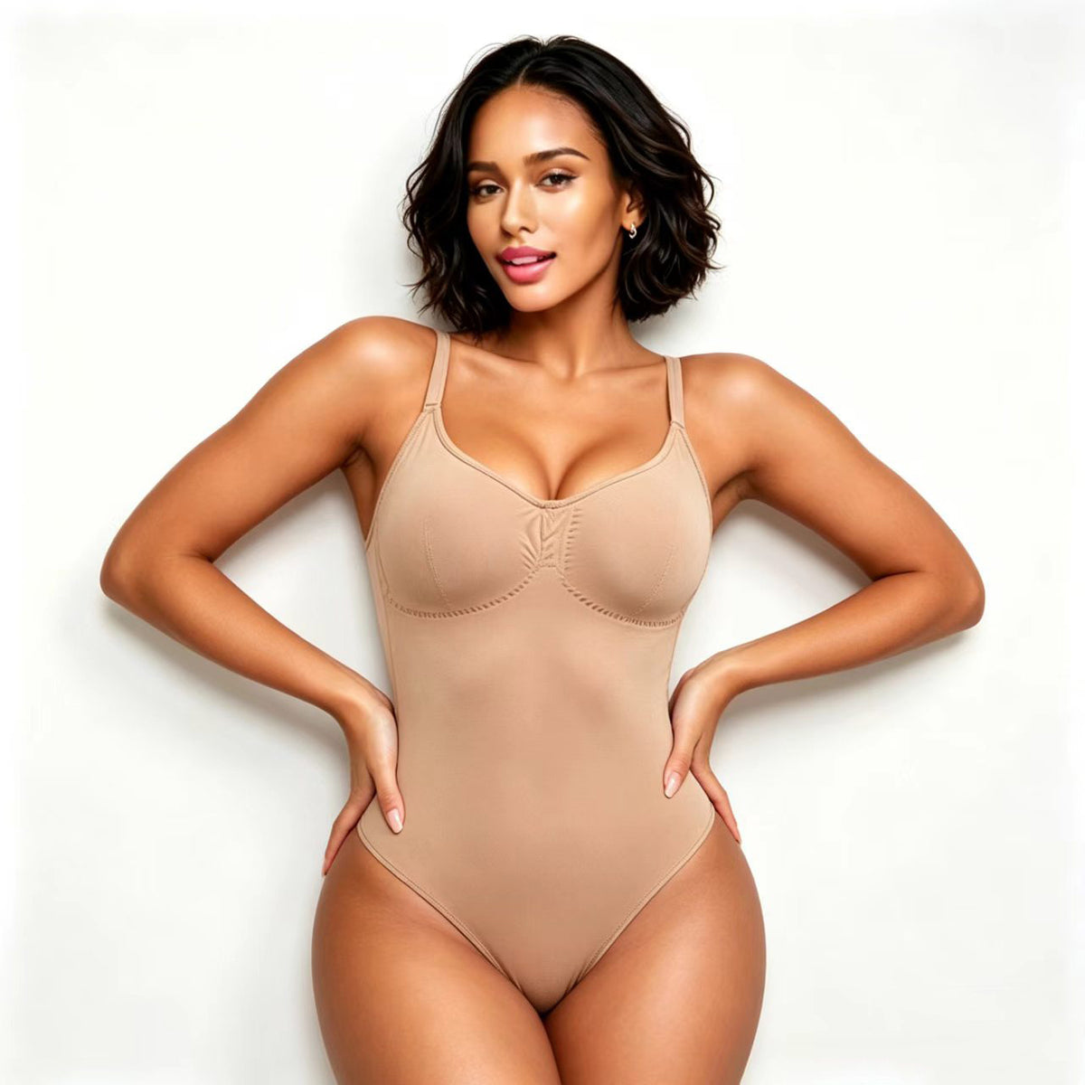 Body Gainant Sculptant Sans Coutures Effet Ventre Plat Instantané