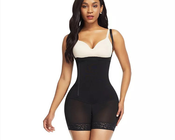 Short gainant sculptant taille haute Effet ventre plat & galbe fessier naturel