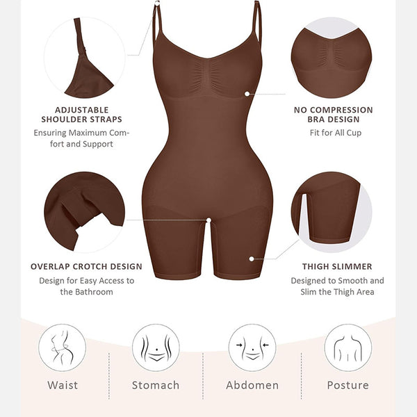 Body Gainant Sculptant Seamless Ventre Plat & Silhouette Lissée