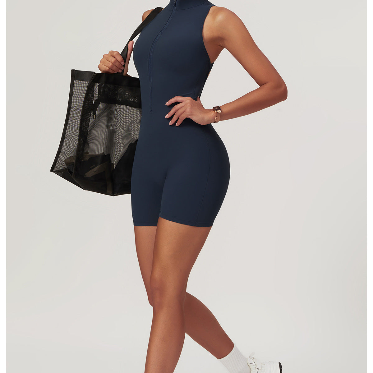 Combinaison Short Sculptante & Sport Chic Effet Galbant Push-Up