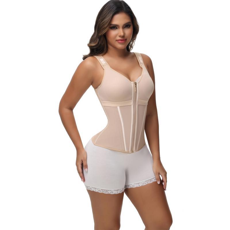 Gaine Corset gainant zip frontal – Taille sculptée & maintien professionnel