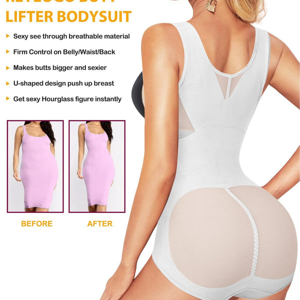 Body Gainant Sculptant Femme – Effet Ventre Plat & Silhouette Élégante